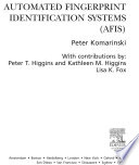 Automated Fingerprint Identification Systems (AFIS) PDF Book By Peter Komarinski