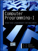 Computer Programming I (For University Of Mumbai)
