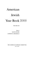 American Jewish Year Book 2000