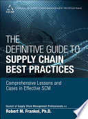 The Definitive Guide to Supply Chain Best Practices