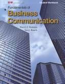Fundamentals of Business Communication  Student Workbook Book