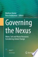 Governing the Nexus Book
