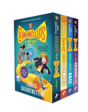 Mr  Lemoncello s 4 Book Boxed Set and Poster