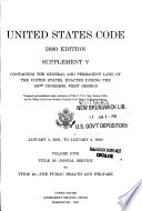 United States Code Book