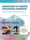 Management of Common Orthopaedic Disorders Book