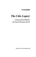 The Utitz Legacy