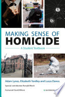 Making Sense of Homicide Book