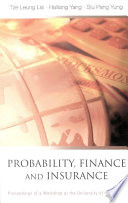 Probability  Finance and Insurance Book