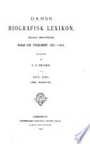 Dansk biografisk lexikon PDF Book By Carl Frederik Bricka