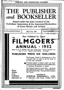 The Publisher and Bookseller