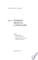 Guide to Russian Medical Literature
