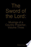 The Sword of the Lord  Musings of a Country Preacher  Volume Three Book