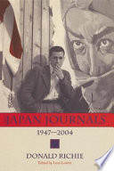 The Japan Journals PDF Book By Donald Richie