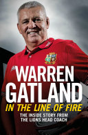 In the Line of Fire Book Warren Gatland