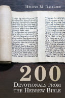 200 Devotionals from the Hebrew Bible Pdf/ePub eBook