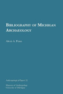 Bibliography of Michigan Archaeology