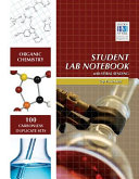 Organic Chemistry Student Lab Notebook Book