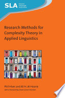 Research Methods for Complexity Theory in Applied Linguistics