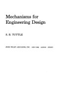 Mechanisms For Engineering Design
