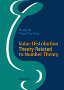 Value Distribution Theory Related To Number Theory