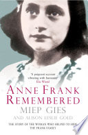 Anne Frank Remembered Book