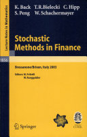 Stochastic Methods in Finance
