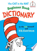 The Cat in the Hat Beginner Book Dictionary Book