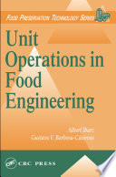Unit Operations in Food Engineering Book