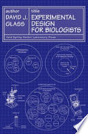 Experimental Design for Biologists Book