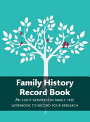 Family History Record Book Book