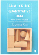 Image of book cover for Analysing quantitative data : variable-based and c ...