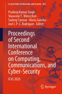 Proceedings of Second International Conference on Computing  Communications  and Cyber Security