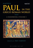 Paul in the Greco Roman World  A Handbook