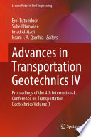 Advances in Transportation Geotechnics IV Book