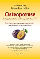 Vorschaubild: Osteoporose als Folge fehlerhafter Ernährung und Lebensweise