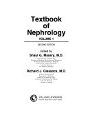 Textbook of Nephrology Book