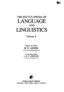 The Encyclopedia of Language and Linguistics