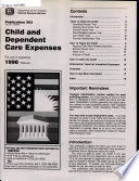 Child and Dependent Care Expenses Book PDF