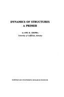 Dynamics of Structures  a Primer
