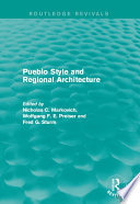 Pueblo Style and Regional Architecture Book