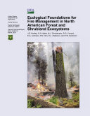 Ecological Foundations for Fire Management in North American Forest and Shrubland Ecosystems Pdf/ePub eBook