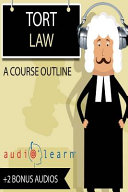 Torts Law Audiolearn