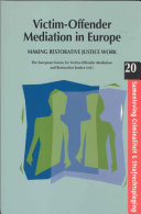Victim offender Mediation in Europe