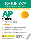AP Calculus Premium  2022 2023  12 Practice Tests   Comprehensive Review   Online Practice Book