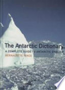 The Antarctic Dictionary