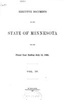 Executive Documents of the State of Minnesota for the Year ...