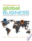 Introduction to Global Business  Understanding the International Environment   Global Business Functions