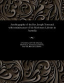 Autobiography of the Rev  Joseph Townend