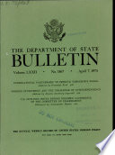 The Department of State Bulletin PDF Book By N.a