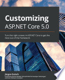 Customizing ASP NET Core 5 0